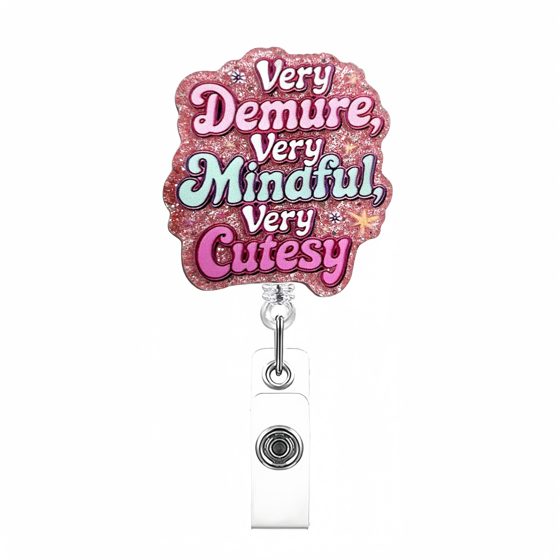 Wholesale DIY acrylic patch regular retractable reel easy pull buckle